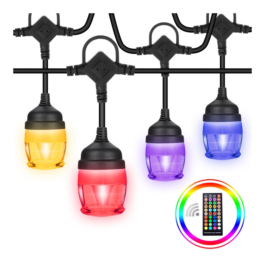 RGB 户外悬挂灯串